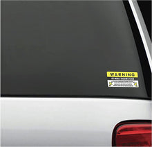 Load image into Gallery viewer, Anti-Theft Car Vehicle Stickers with GPS Tracking Warning (Pack of 6)