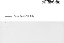 Load image into Gallery viewer, Bulk Case of 250 Sets - Sutter Signs 3pc Diesel Only Stickers for Fuel Tank | Weatherproof Adhesive Decals for Trucks, Tractors, Fuel Cans, Gas Caps