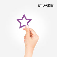 Load image into Gallery viewer, Bulk Case of 100 Sets - Paper Star Cutouts 108pcs | Cut Out Shapes for Bulletin Board, Classroom, Decorations, Crafts. 3&quot; x 3&quot;