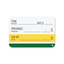 Load image into Gallery viewer, Bulk Case of 100 Rolls - 300pcs Shelf Life Labels for Food Rotation &amp; Food Prep, 300 per Roll 2&quot; x 3&quot;