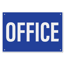 Load image into Gallery viewer, Bulk Case of 100 Signs - Office Sign, Rust-free Aluminum Sign for Office, Restaurant, Construction Work Site, 12x8 with Mounting Holes by Sutter Signs