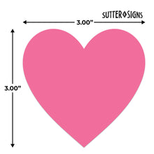 Load image into Gallery viewer, Bulk Case of 100 Sets - Paper Heart Cutouts 108pcs | Cut Out Shapes for Bulletin Board, Classroom, Decorations, Crafts. 3&quot; x 3&quot;