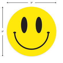 Load image into Gallery viewer, Bulk Case of 100 Sets - Smiley Face Stickers 1000 pcs | Yellow Happy Smile Stickers for Teachers Parents Rewards, 2 Rolls of 500 Labels Each
