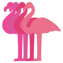 Load image into Gallery viewer, Bulk Case of 100 Sets - Flamingo Paper Cutouts 100pcs, Bulletin Board Cut Outs for Party Decorations, Classroom, Wall Decor