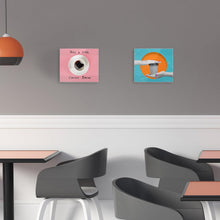 Load image into Gallery viewer, Bulk Case of 34 Sets - 6pk Acrylic Wall Sign Holders 5x7 | Horizontal Wall Frame Document Holder with Strong Adhesive Tape to Mount