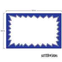 Load image into Gallery viewer, Bulk Case of 50 Sets - Sale Signs for Retail Stores - 100pcs, 3.5&quot; x 5.5&quot; Variety Color Price Tags for Yard &amp; Garage Sale