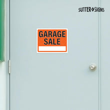 Load image into Gallery viewer, Bulk Case of 50 Sets - 4pk Garage Sale Signs 14" x 11", Large Weatherproof Plastic Signs with Fill In Arrows and Address Input Area for Easy Naviagation to Your Garage Sale