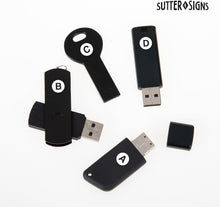 Load image into Gallery viewer, Bulk Case of 100 Rolls - 1000pcs Letter S Stickers, 0.5" Letter Sticker Dot Labels for Organization, Inventory, 1000/roll