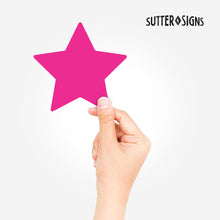 Load image into Gallery viewer, Bulk Case of 100 Sets - Large Star Paper Cutouts 54pcs | 5" Cut Out Shapes for Bulletin Board, Classroom, Decorations, Crafts