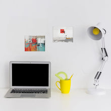 Load image into Gallery viewer, Bulk Case of 34 Sets - 6pk Acrylic Wall Sign Holders 5x7 | Horizontal Wall Frame Document Holder with Strong Adhesive Tape to Mount