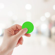 Load image into Gallery viewer, Bulk Case of 50 Sets - 2000pcs Neon Green Dot Sticker Label Roll, 0.75&quot; Diameter Labels, 1000/roll (Pack of 2)