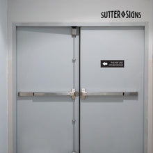 Load image into Gallery viewer, Bulk Case of 250 Sets - Please Use Other Door Sticker Decal Set - Self Adhesive, Peel-Off