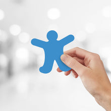 Load image into Gallery viewer, Bulk Case of 100 Sets - Paper People Cutouts 108pcs | Cut Out Shapes for Bulletin Board, Classroom, Decorations, Crafts