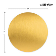 Load image into Gallery viewer, Bulk Case of 100 Sets - 1000pcs Gold Dot Stickers Roll 1 inch Diameter