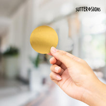 Load image into Gallery viewer, Bulk Case of 50 Sets - 1000pcs Gold Dot Stickers 2 inch Diameter, 500/roll (Pack of 2)