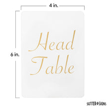 Load image into Gallery viewer, Bulk Case of 20 Sets - Wedding Table Numbers 1-30 Gold Card Holders Set | Elegant Table Seating Signs for Wedding Receptions