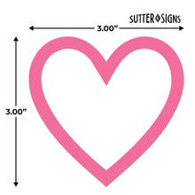 Load image into Gallery viewer, Bulk Case of 100 Sets - Paper Heart Cutouts 108pcs | Cut Out Shapes for Bulletin Board, Classroom, Decorations, Crafts. 3&quot; x 3&quot;
