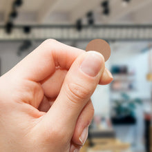 Load image into Gallery viewer, Bulk Case of 250 Sets - 2000pcs Kraft Dot Stickers Roll 0.5 inch Diameter Adhesive Circles, 1000/roll (Pack of 2)