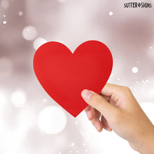Load image into Gallery viewer, Bulk Case of 100 Sets - Large Heart Paper Cutouts 54 ct | 5" Cut Out Shapes for Bulletin Board, Classroom, Decorations, Crafts