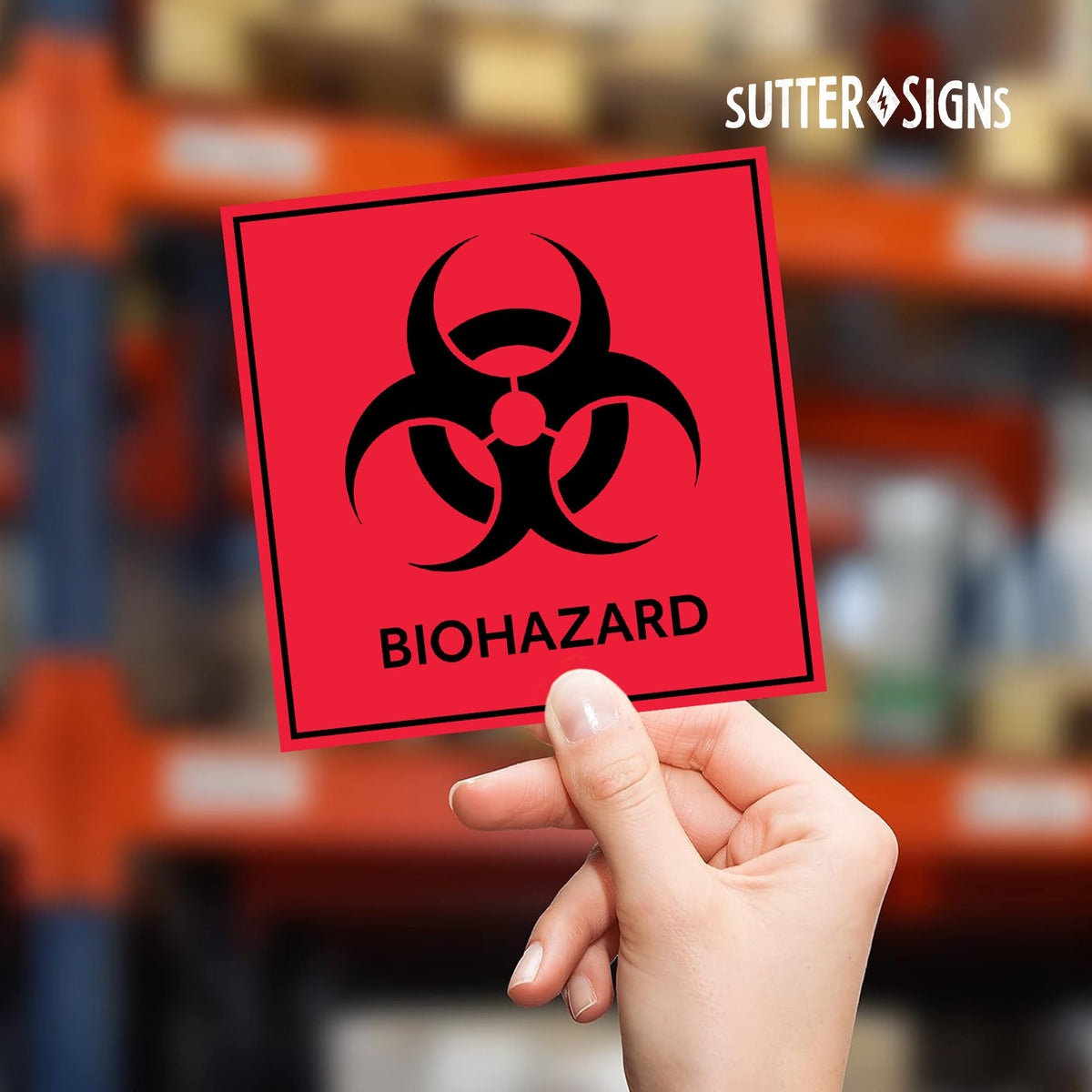 Bulk Case of 200 Sets - Biohazard Stickers Signs (Pack of 10) | Decals ...