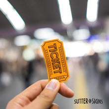 Load image into Gallery viewer, Bulk Case of 40 Sets - 1000 Raffle Tickets Double Roll | Tickets for Events, Drinks, 50/50, Carnival, Classroom (Fluorescent Orange)