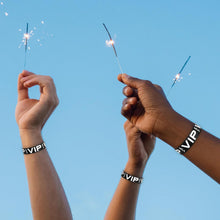 Load image into Gallery viewer, Bulk Case of 100 Sets - 500 VIP Wristbands for Events, Concerts, Night Club, Bottle Service