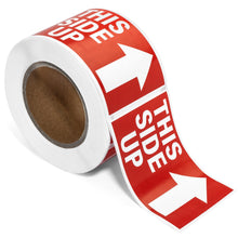 Load image into Gallery viewer, Bulk Case of 10 Rolls - This Side Up 500 Labels per Roll 3&quot;x5&quot; by Sutter Signs