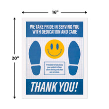 Load image into Gallery viewer, Bulk Case of 6 Sets - Car Paper Floor Mats 100ct | Oil Resistant Composite Laminated Paper | 16&quot; x 20&quot;