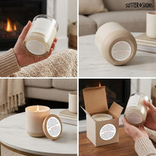 Load image into Gallery viewer, Bulk Case of 100 Sets - 500pcs Candle Warning Labels, 1.5 Inch Jar Stickers, Safety Stickers for DIY Candle Making