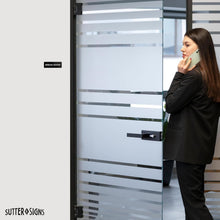 Load image into Gallery viewer, Bulk Case of 250 Signs - Break Room Sign, Durable ABS Plastic with Full Adhesive Backing, Sign for Door or Wall, 2x6"