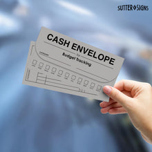 Load image into Gallery viewer, Bulk Case of 40 Sets - Cash Envelopes for Budgeting 96 pk | Money Envelopes for Cash Saving Budget System, 12 Assorted Colors