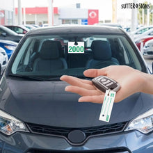 Load image into Gallery viewer, Car Service Tags 2000-2999 - Bulk Case of 3 Sets (3,000 Tags Total)