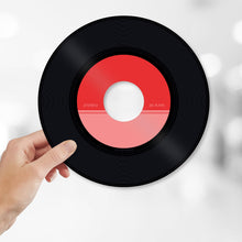 Load image into Gallery viewer, Bulk Case of 88 Sets - 7&quot; Vinyl Record Cutouts | Disco Party Decorations, 80s 70s 60s Rock and Roll Party Favors, Groovy Classroom Decor for Music Bulletin Board | 36pcs Cardstock Cut Outs &amp; 36pcs Glue Dot Stickers