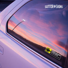 Load image into Gallery viewer, Bulk Case of 250 Sets - in Car Camera Recording Sticker 4pcs | Camera Recording in This Vehicle Decals for Rideshare, Van, Truck, Taxi Drivers. Clear Weatherproof Vinyl, 6" x 2"