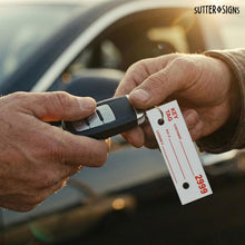 Load image into Gallery viewer, Car Service Tags 2000-2999 - Bulk Case of 3 Sets (3,000 Tags Total)