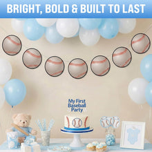 Load image into Gallery viewer, Bulk Case of 100 Sets - Baseball Paper Cutouts 50pcs | 5" Sports Ball Cut Outs for Party Decorations, Wall Decor, Bulletin Board
