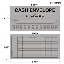 Load image into Gallery viewer, Bulk Case of 160 Sets - Cash Envelopes for Budgeting 24 pk | Money Envelopes for Cash Saving Budget System, 12 Assorted Colors