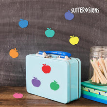 Load image into Gallery viewer, Bulk Case of 100 Sets - Paper Apple Cutouts 108pcs | Cut Out Shapes for Bulletin Board, Classroom, Decorations, Crafts