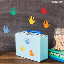 Load image into Gallery viewer, Bulk Case of 100 Sets - Paper Hand Cutouts 108pcs | Cut Out Shapes for Bulletin Board, Classroom, Decorations, Crafts