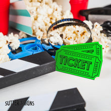 Load image into Gallery viewer, Bulk Case of 40 Rolls  - 1000 Raffle Tickets Double Roll | Tickets for Events, Drinks, 50/50, Carnival, Classroom (Fluorescent Green)