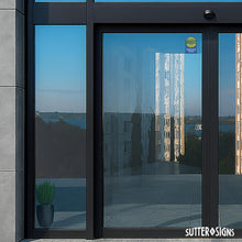 Load image into Gallery viewer, Bulk Case of 250 Sets - 2pk Caution Automatic Door Activate Switch to Operate Stickers, Double Sided Weatherproof Vinyl, 6" Diameter