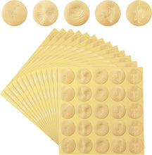 Load image into Gallery viewer, Bulk Case of 250 Sets - 250pcs Gold Envelope Seal Stickers, Flowers | Elegant Embossing Gold Foil Wedding Stickers for Invitations, Save The Date, Certificates, Decorative Mailing Labels