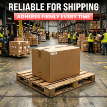 Load image into Gallery viewer, Bulk Case of 100 Sets - 250pcs Do Not Use Blade to Open Stickers 1.5" x 5", Shipping Receiving Labels, Do Not Use Sharp Objects to Open Box