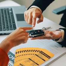 Load image into Gallery viewer, Bulk Case of 6 Sets - Key Drop Envelopes 500 ct | Auto Repair Night Drop Key Envelopes | Automotive Shop Supplies for Car Service Mechanic