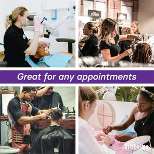 Bulk Case of 50 Sets - Appointment Reminder Cards 200 ct | Hair Stylist Must Haves, Cosmetology Salon Essentials, Cleaning Business Cards, Massage Therapist Supplies | Kraft Appointment Cards