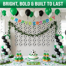 Load image into Gallery viewer, Bulk Case of 100 Sets - Soccer Paper Cutouts 50pcs | 5" Sports Ball Cut Outs for Party Decorations, Wall Decor, Bulletin Board