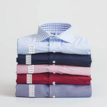 Load image into Gallery viewer, Bulk Case of 100 Rolls - 250pcs X-Large Clothing Size Strip Labels, 1.25" x 5" Labels, X-Large, 250/Roll, Clear Clothing Size Strip Sticker for Shirts, Pants, Accessories, Retail Clothing