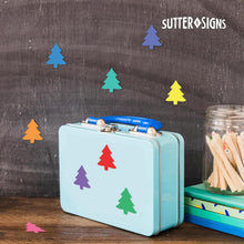 Load image into Gallery viewer, Bulk Case of 100 Sets - Paper Tree Cutouts 108pcs | Cut Out Shapes for Bulletin Board, Classroom, Decorations, Crafts