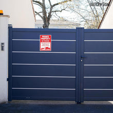 Load image into Gallery viewer, Bulk Case of 60 Signs - Private Property No Parking Sign | Violators Will Be Towed Do Not Park Here Sign, 10x14 Inch Rust-free Aluminum