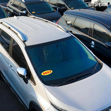 Load image into Gallery viewer, Bulk Case of 75 Sets - 2023 Car Model Year Windshield Stickers | 14" x 5.5" Oval Stickers for Car Dealerships, Vehicle Windshields (Pack of 12)